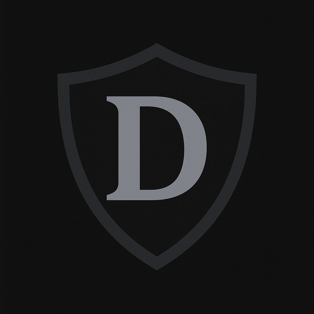 símbolo D de Dark